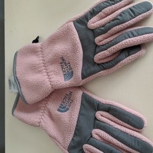 Women's Northface Fleece Gloves EUC